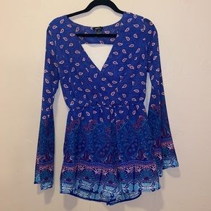 Rue 21 Bell Sleeve Romper